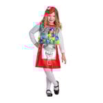 Dress Up America Kids Gumball Machine Costume (S 4-6)