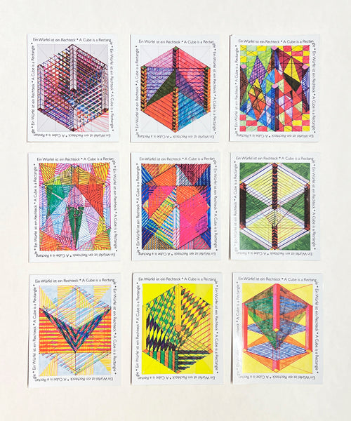 A Cube is a Rectangle Sticker Pack