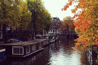 Canals in autumn