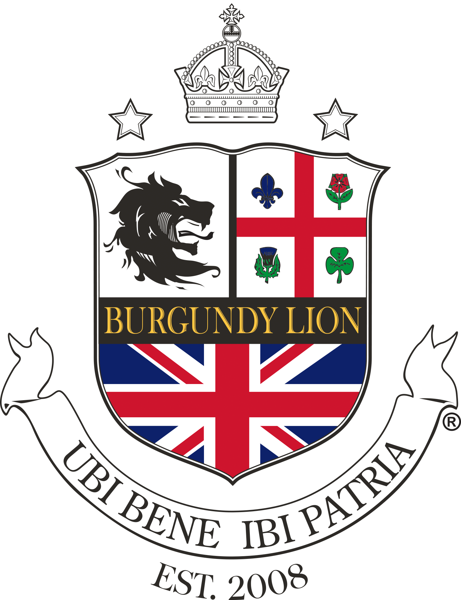 Pub Burgundy Lion