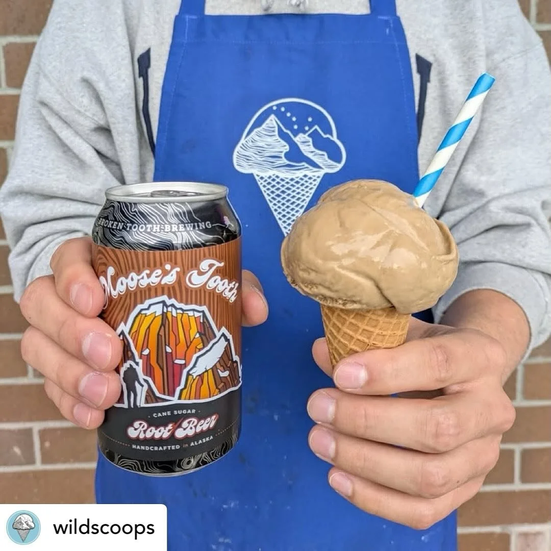 The sun is shining, and your favorite ice cream flavor is BACK at @wildscoops 

Posted @withregram &amp;bull; @wildscoops Root beer lovers rejoice - Moose&amp;rsquo;s Tooth Root Beer is back at the Midtown Scoop Shop! 

We make our Moose&amp;rsquo;s Tooth Root B