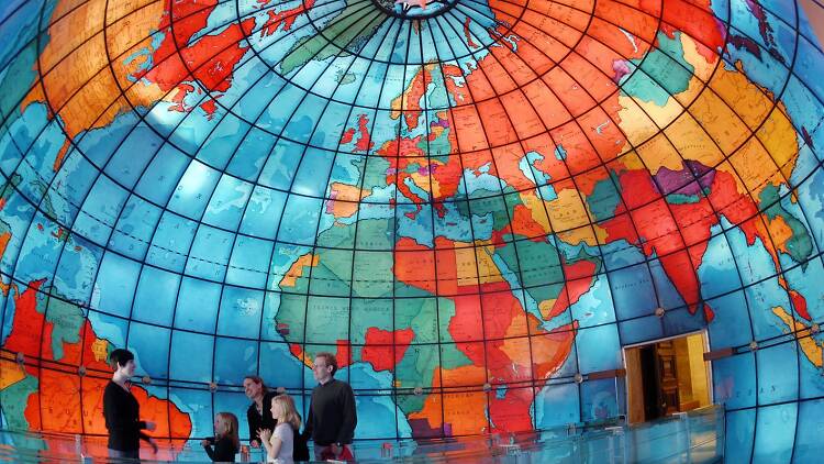 Discover a lost world at the Mapparium