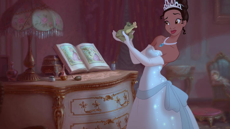 Tiana in ‘The Princess and the Frog’