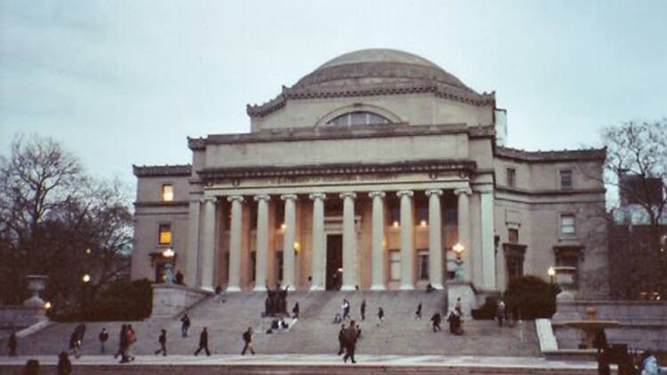 Low Memorial Library (at Columbia University)
