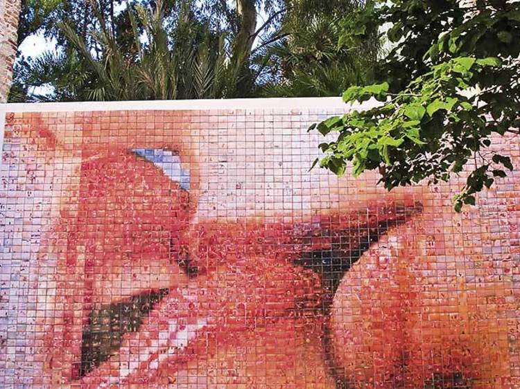 El muro del beso