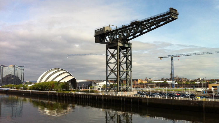 The Finnieston Crane and The Clyde
