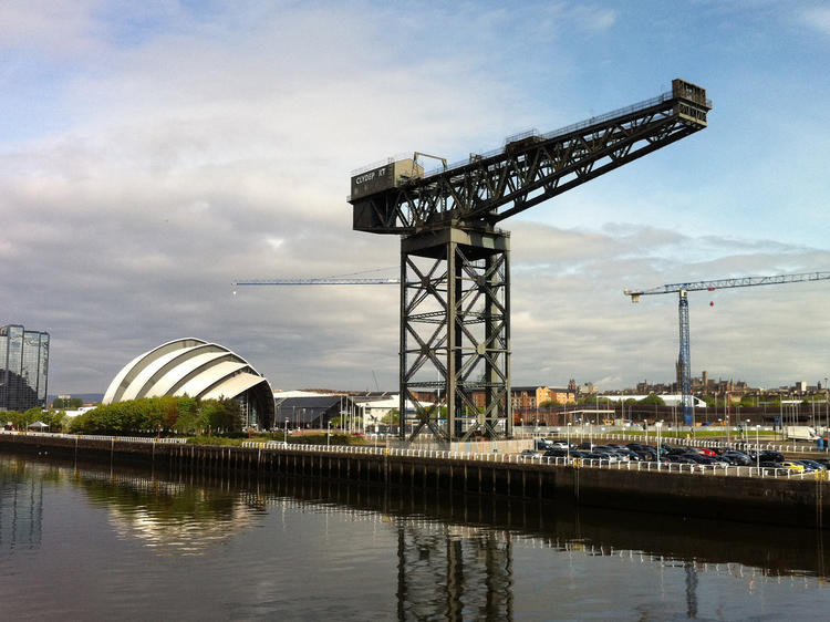 The Finnieston Crane and The Clyde