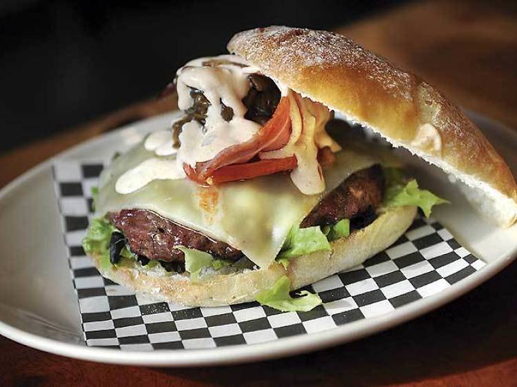 Una 'burger' en Bro Barceloneta