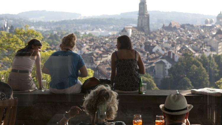 Dine near UNESCO rooftops at Restaurant Rosengarten
