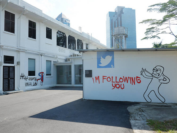 View cutting-edge art at Gillman Barracks