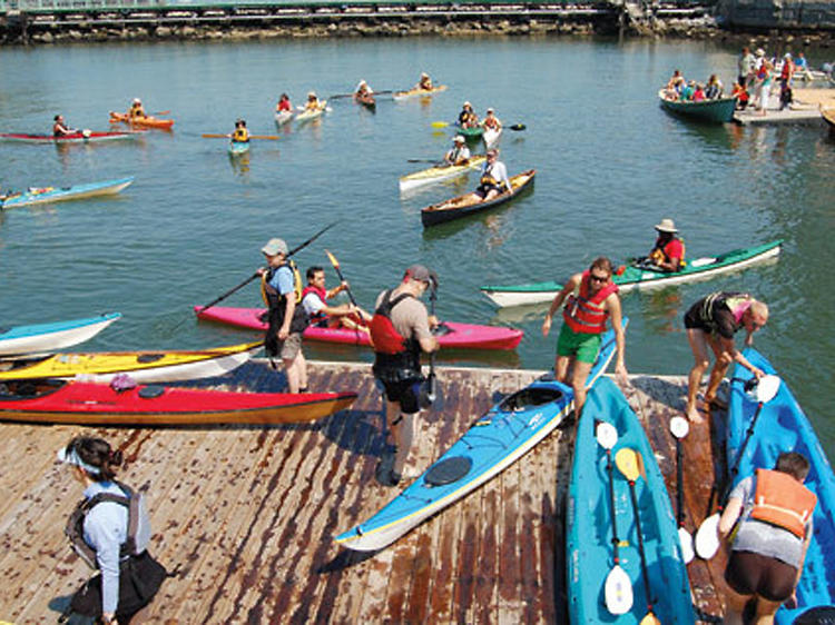 Free kayaking in NYC Free kayaking in NYC