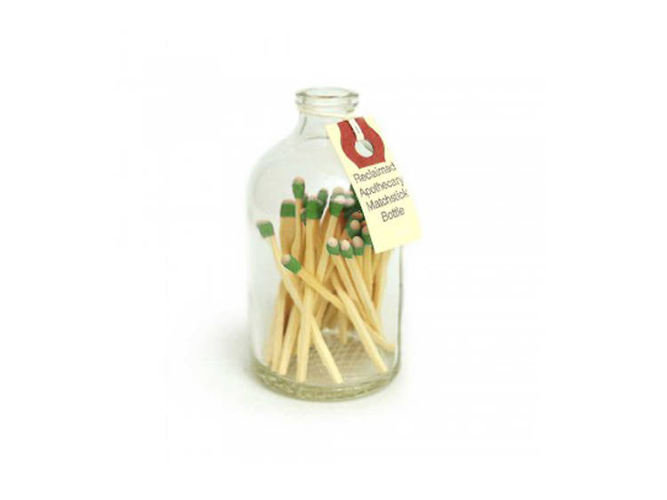 Matchstick bottle