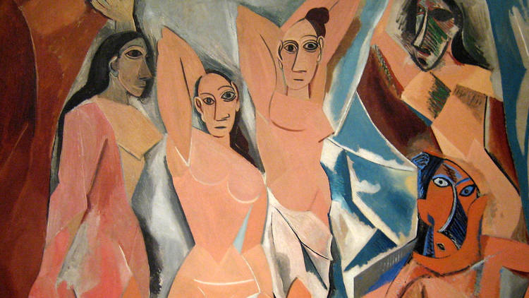 Pablo Picasso, Les Demoiselles d’Avignon, 1907