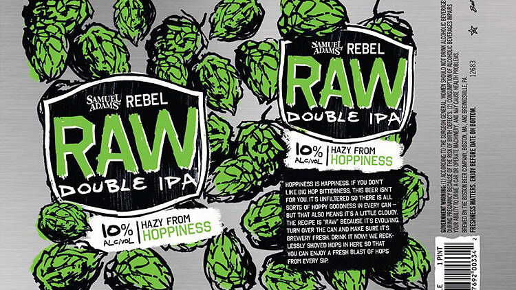 Rebel Raw Double IPA, Samuel Adams, Boston, MA Rebel Raw Double IPA, Samuel Adams, Boston, MA