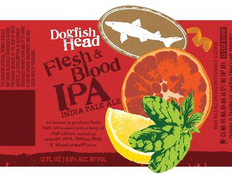Flesh & Blood IPA, Dogfish Head, Milton, DE Flesh & Blood IPA, Dogfish Head, Milton, DE