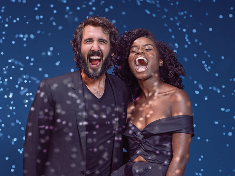 Josh Groban and Denée Benton