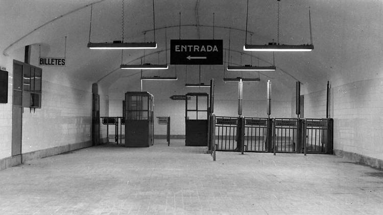 El primer tramo del metro