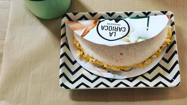Una tapioca en La Carioca