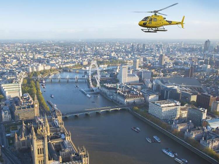 Shared helicopter flight Shared helicopter flight
