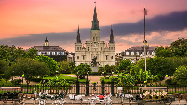 For staying busy: New Orleans, LA