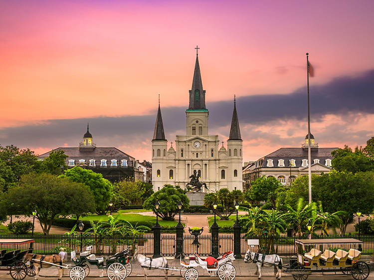 For staying busy: New Orleans, LA