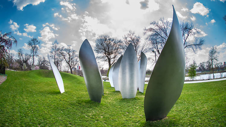 See Yoko Ono’s installation in Jackson Park