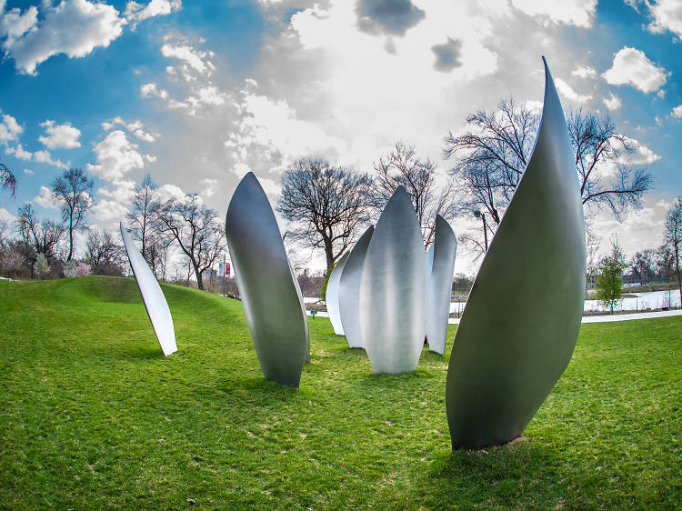 See Yoko Ono’s installation in Jackson Park