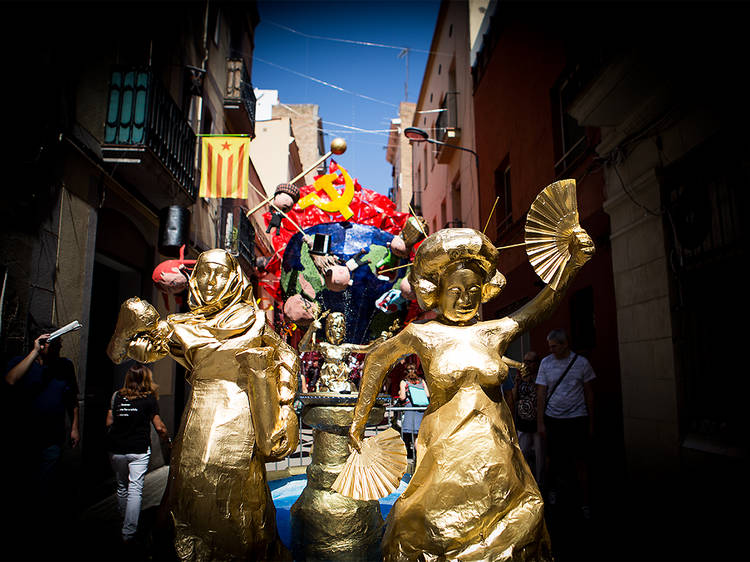 Calles decoradas del año pasado