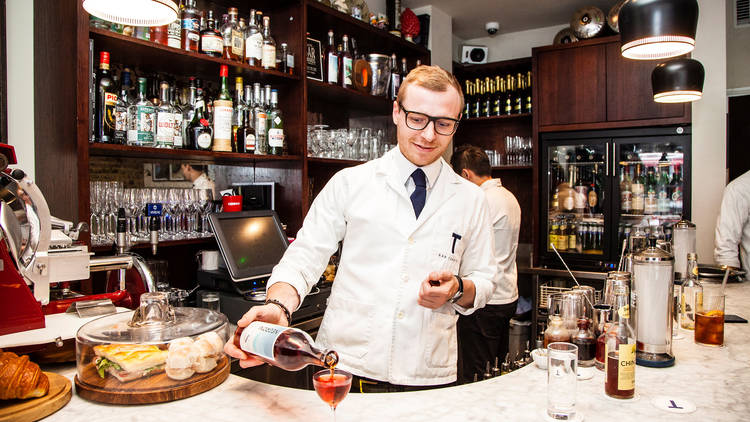 Try the house negronis (plural) at Bar Termini
