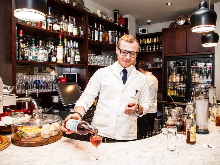 Try the house negronis (plural) at Bar Termini