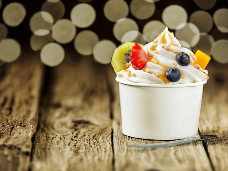 Helados de yogur