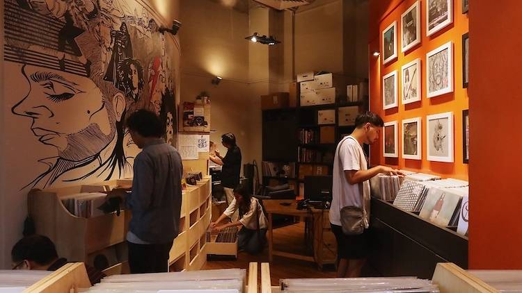 Crate dig at Hear Records