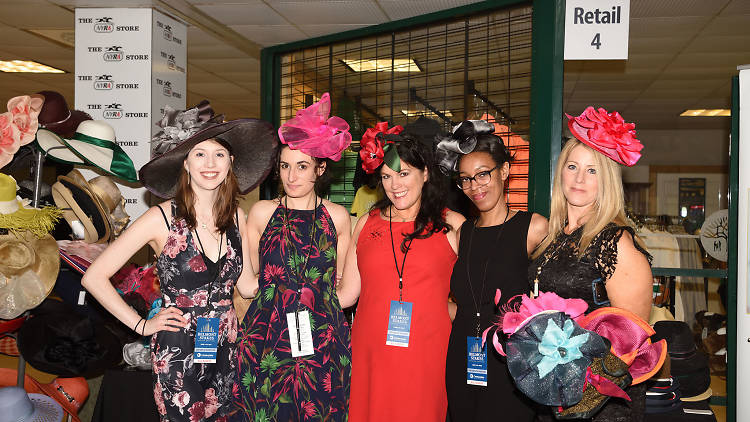 Wear a fancy hat for the Triple Crown