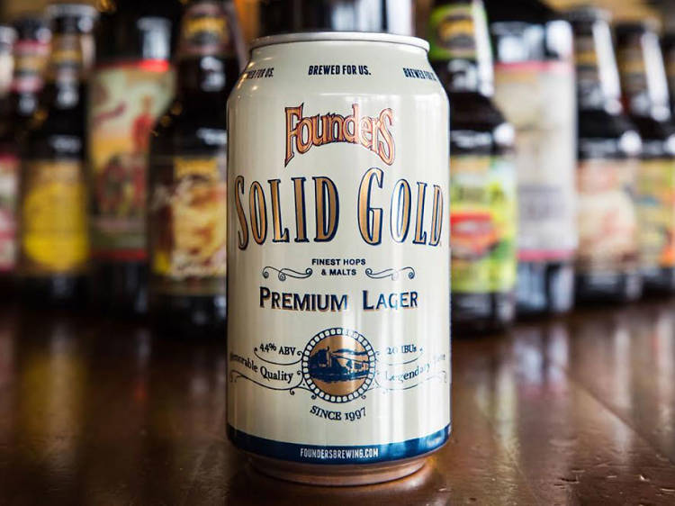 Solid Gold, Founder Brewing Co., Grand Rapids, MI