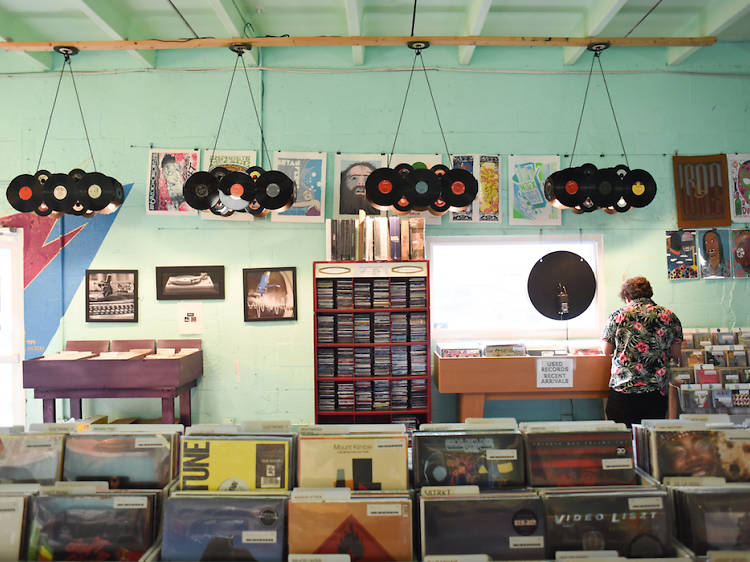 Dig through the crates at Sweat Records