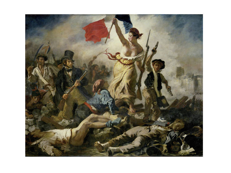 Eugène Delacroix, Liberty Leading the People, 1830