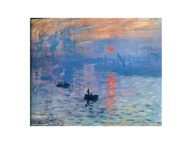 Claude Monet, Impression, Sunrise, 1874