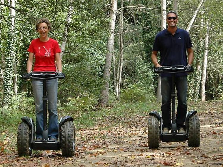 Día 1: La Seu d'Ègara y una excursión en segway Día 1: La Seu d'Ègara y una excursión en segway