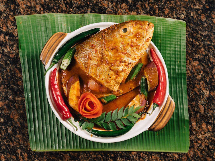 Fish head curry