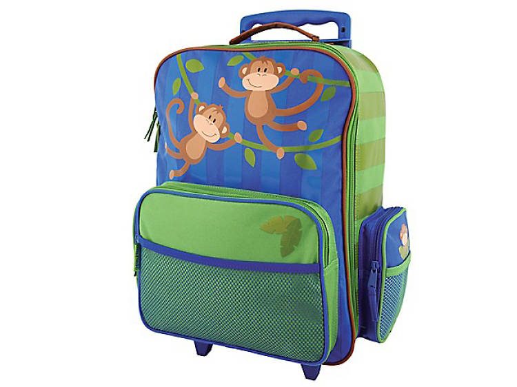 monkey kids suitcase
