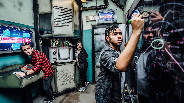 Team up with friends at The Escape Game