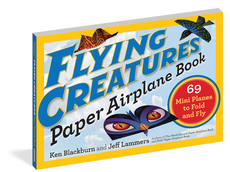 Ages 6–8: Flying Creatures Paper Airplane Book