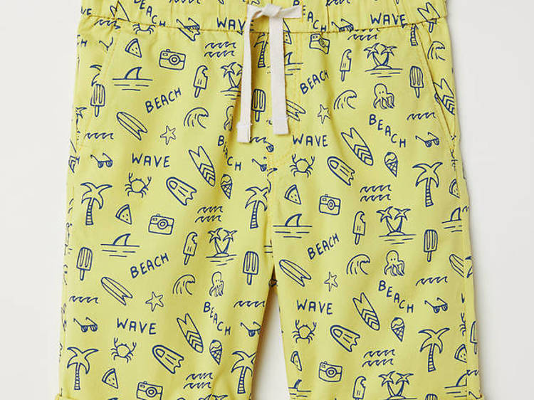 Ages 12–14: Cotton shorts