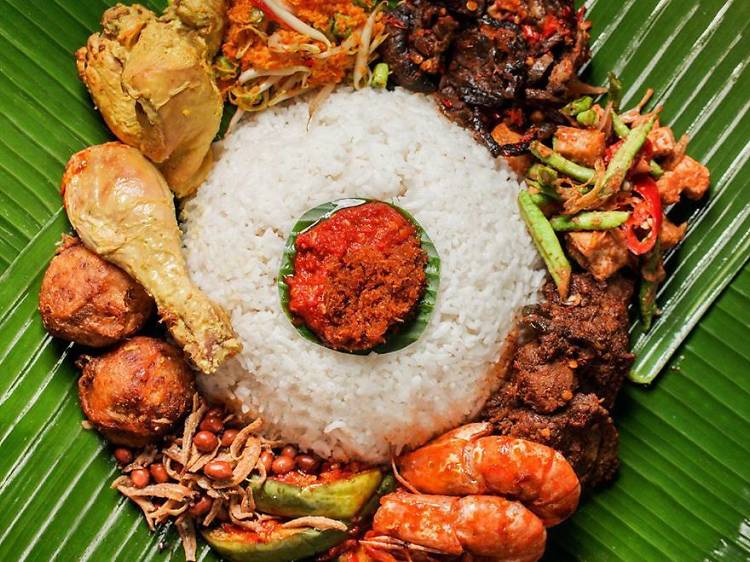Savour the flavour of nasi padang at Hjh Maimunah