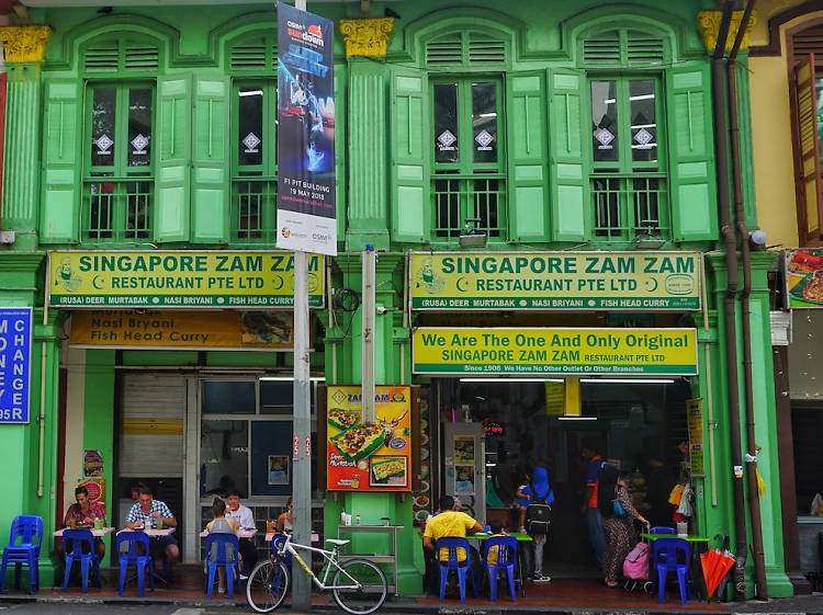 Dine in a 110-year-old restaurant at Zam Zam