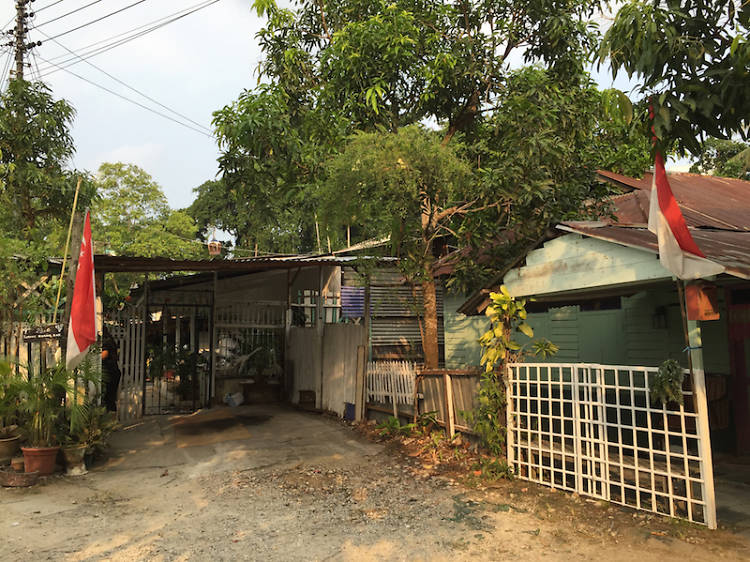 Reminisce the past at Kampong Lorong Buangkok