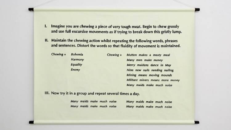 Olivia Plender, 'Learning to Speak Sense'