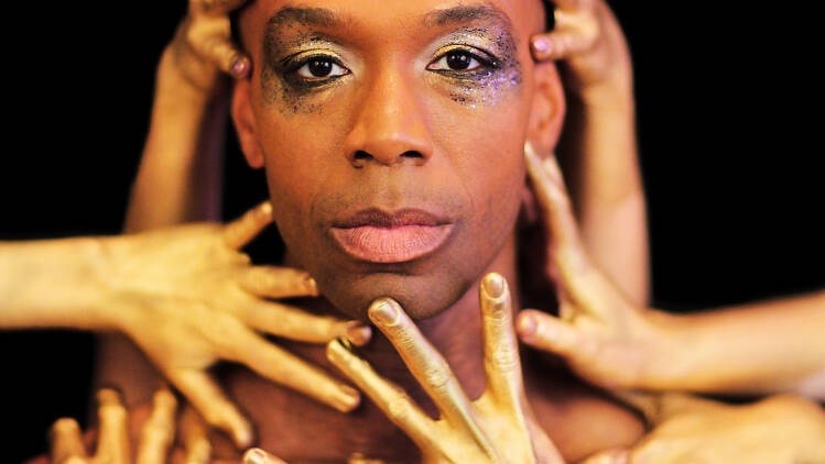 The Bacchae (Classical Theatre of Harlem) Jason C. Brown in The Bacchae (Classical Theatre of Harlem)