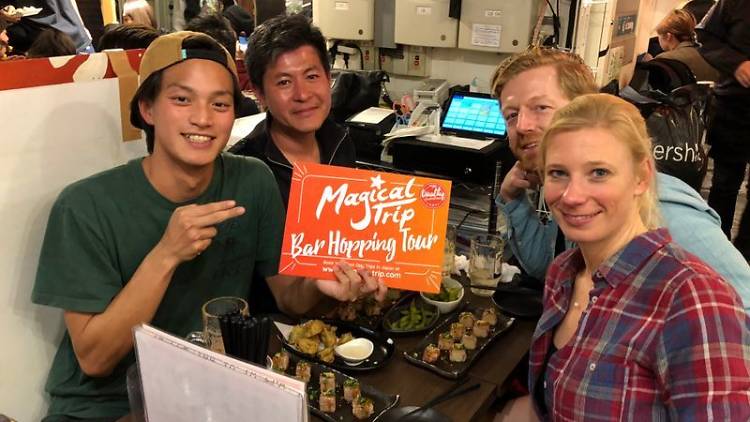 Shibuya Bar Hopping Night Tour