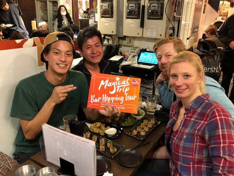 Shibuya Bar Hopping Night Tour